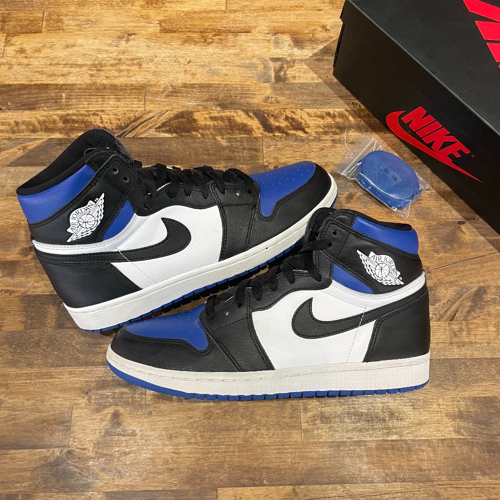 Jordan 1 Retro High Royal Toe - Size 9.5
