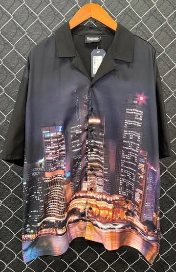 Pleasures Metro S/S Button-Up Shirt - XL