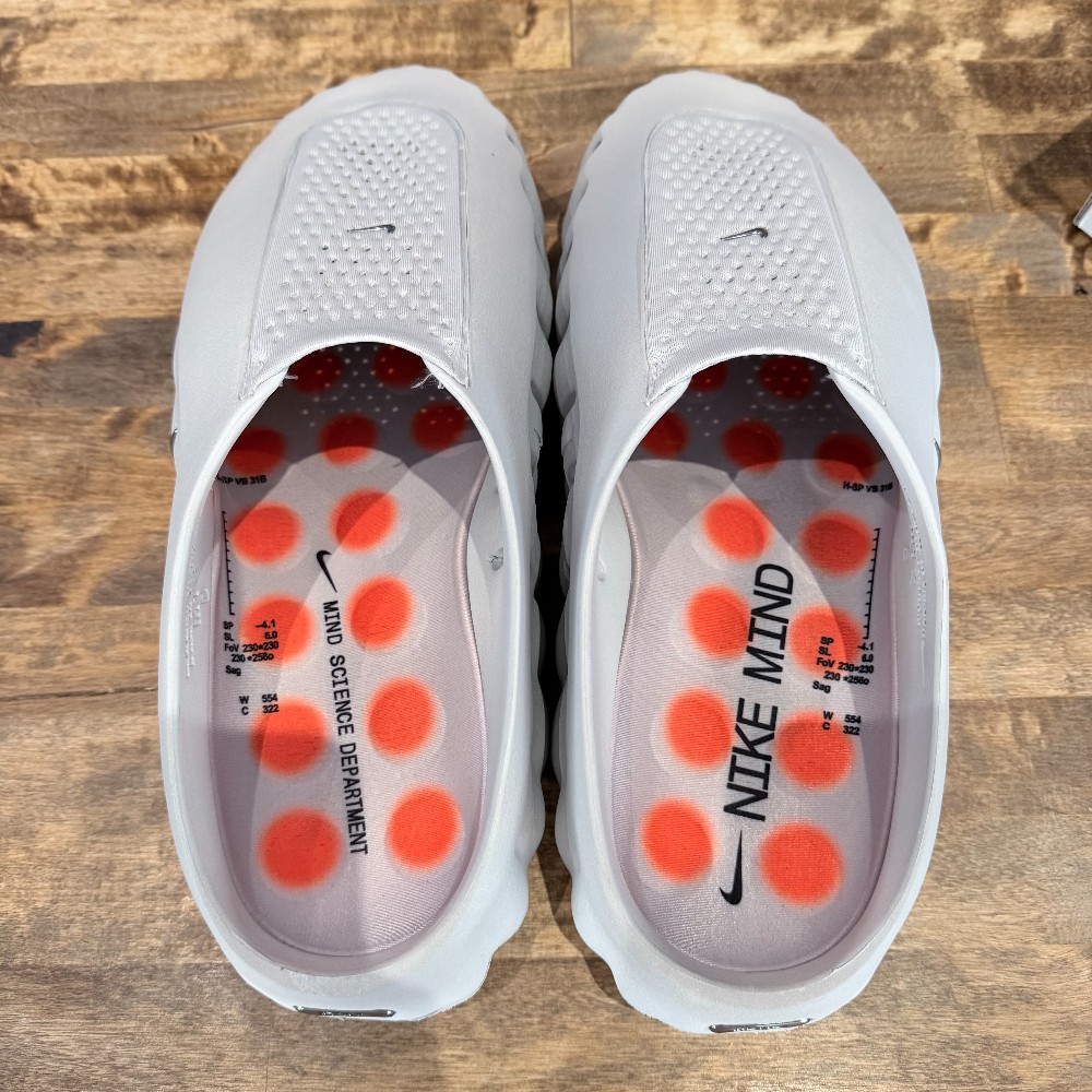 Nike Mind 001 Slide Light Smoke Grey (Replacement Box) - Size 12