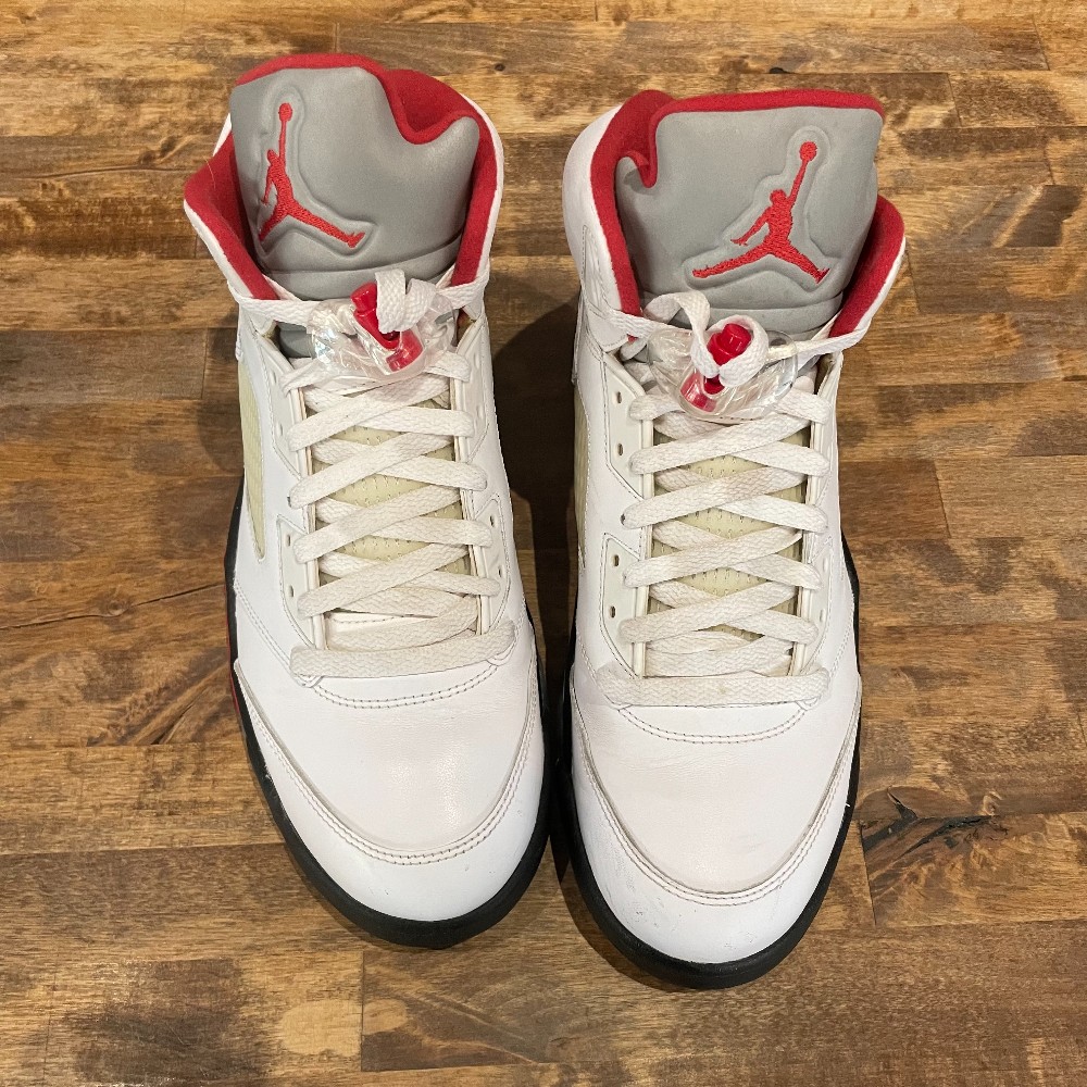 Jordan 5 Retro Fire Red 3M Tongue (No Box) - Size 10