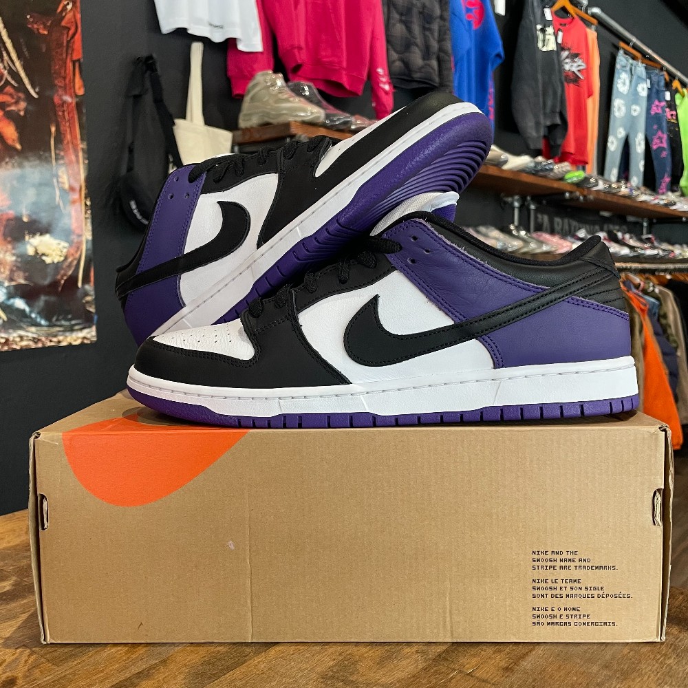 Nike SB Dunk Low Court Purple (Replacement Box) - Size 11.5