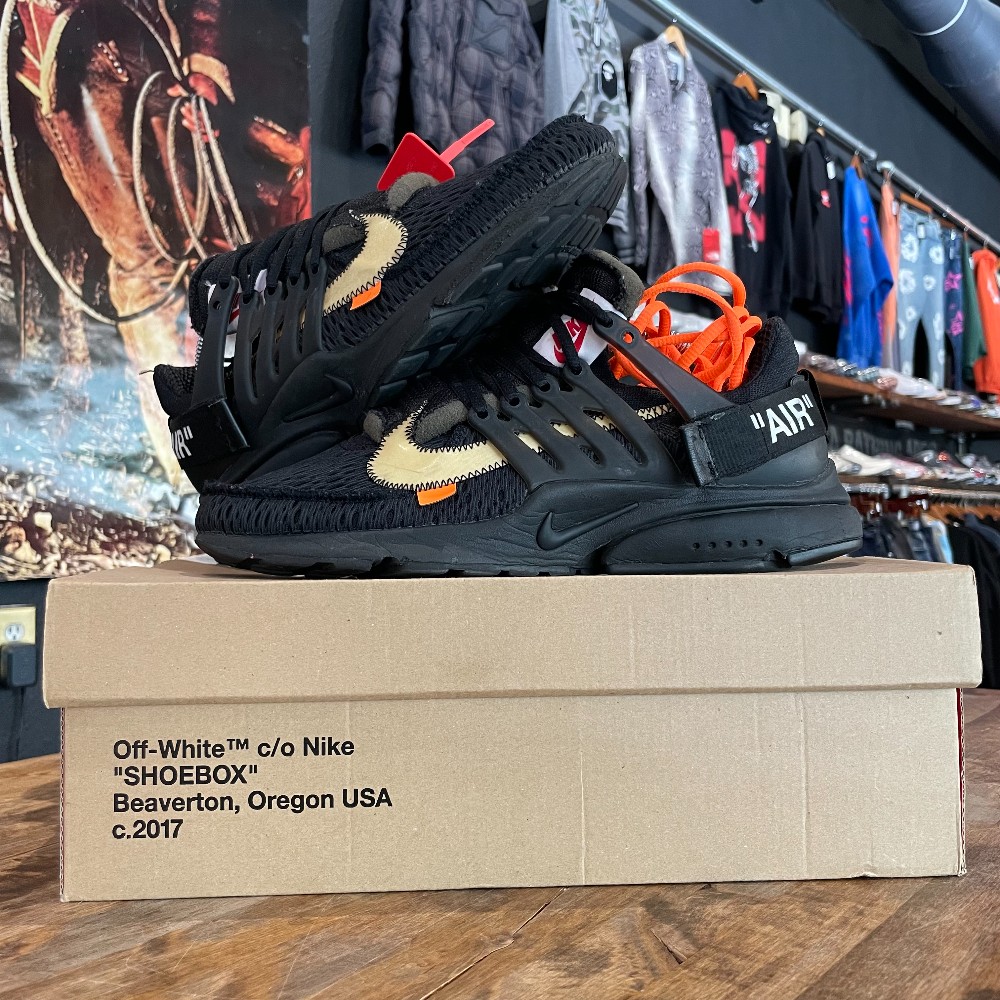 Nike x Off-White The 10 Air Presto Black - Size 9