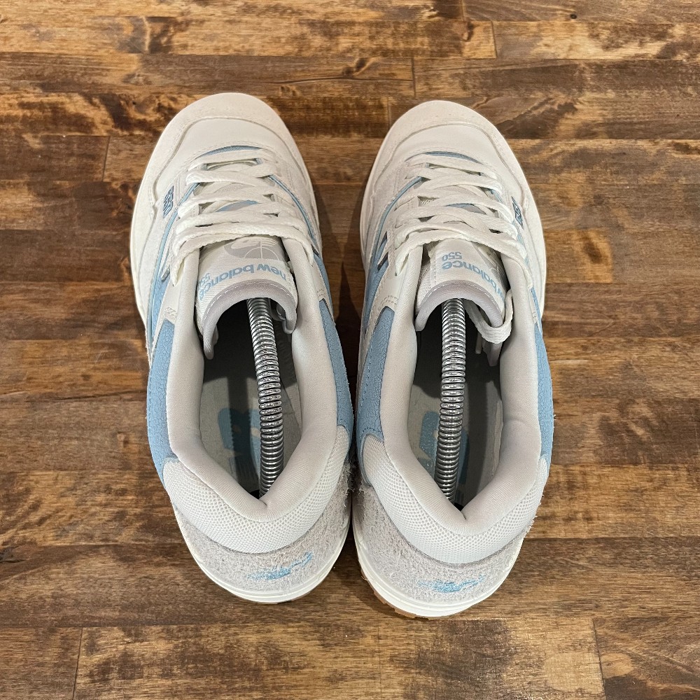 New Balance 550 White/University Blue/Gum (No Box) - Size 10