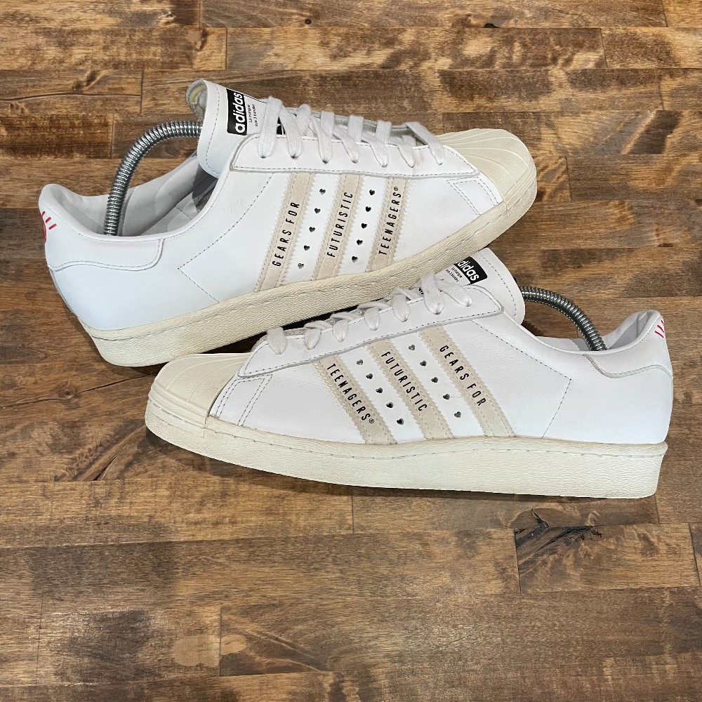 Human Made x Superstar White (No Box) - Size 10