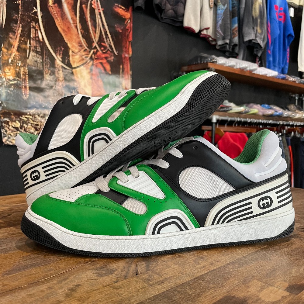 Gucci Basket Green Demetra Low (NO BOX) - Size 13+