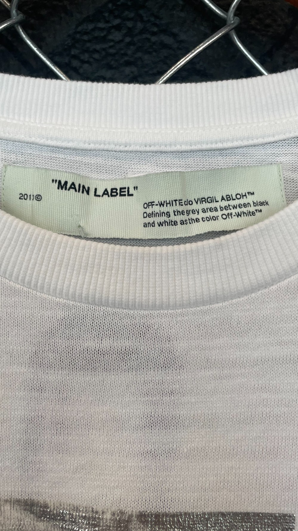 Off-White Mona Lisa MCA Tee White - XL