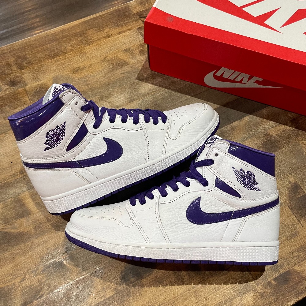 Jordan 1 Retro High Court Purple Women's (Replacement Box) - Size 9.5W