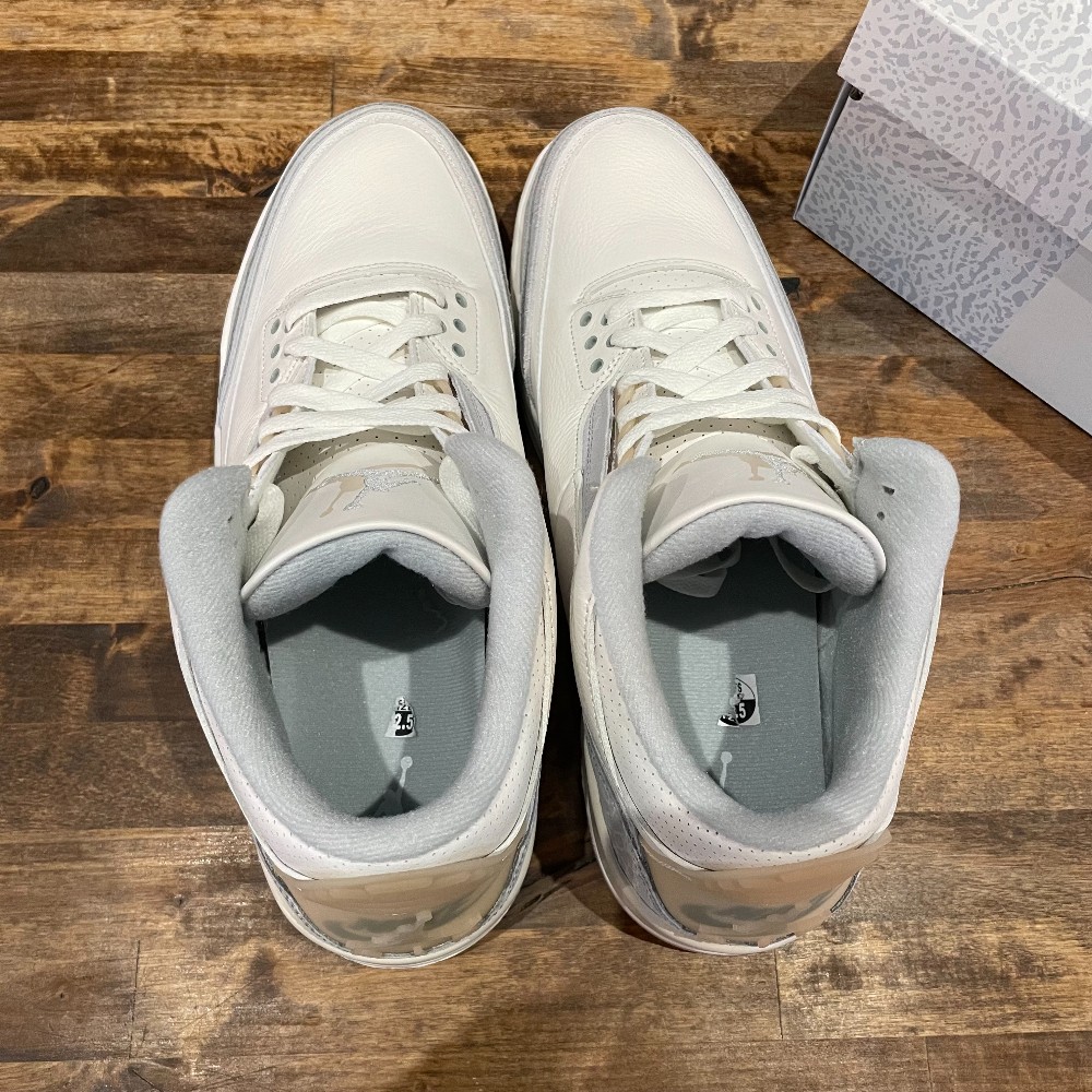 Jordan 3 Retro Craft Ivory - Size 12.5