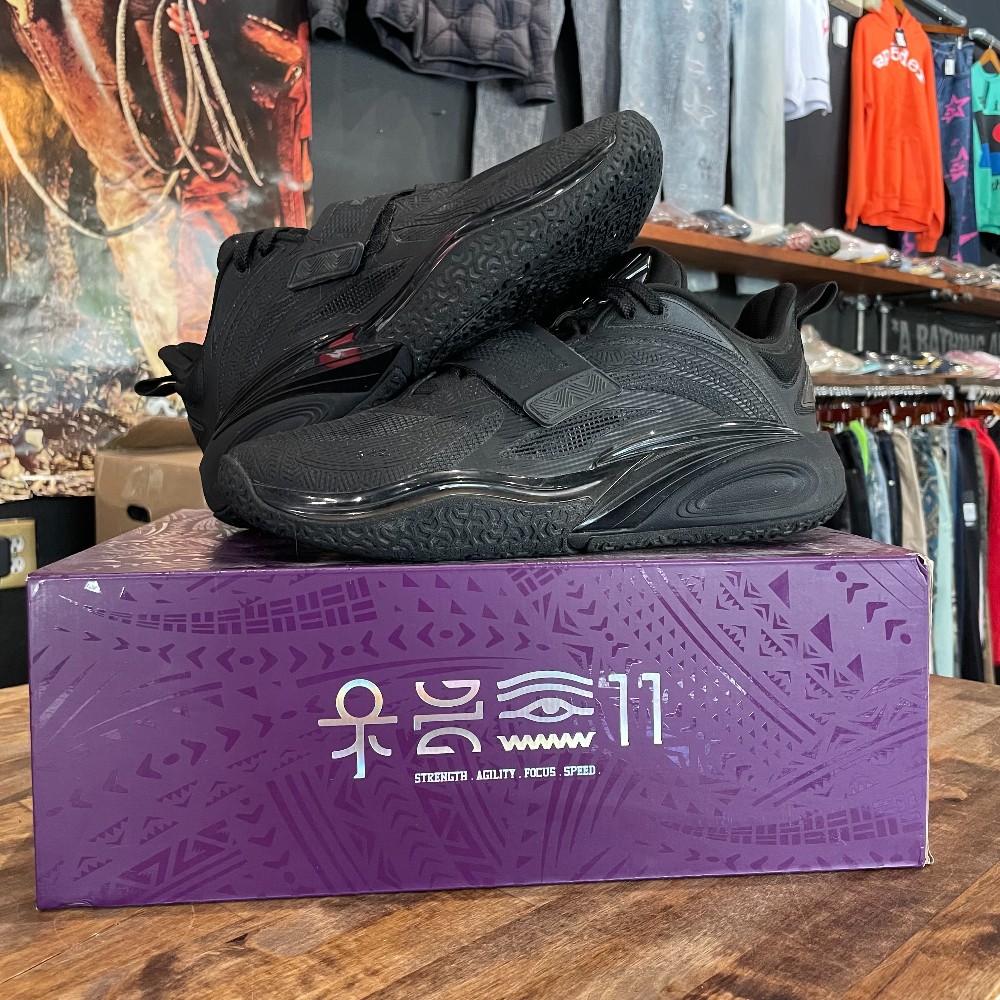 Anta Kai 1 Yin Triple Black - Size 9.5