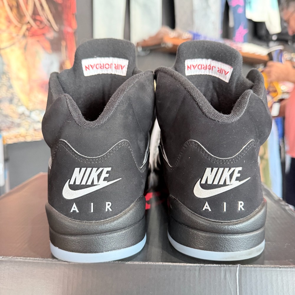 Jordan 5 Black Metallic Reimagined - Size 11.5