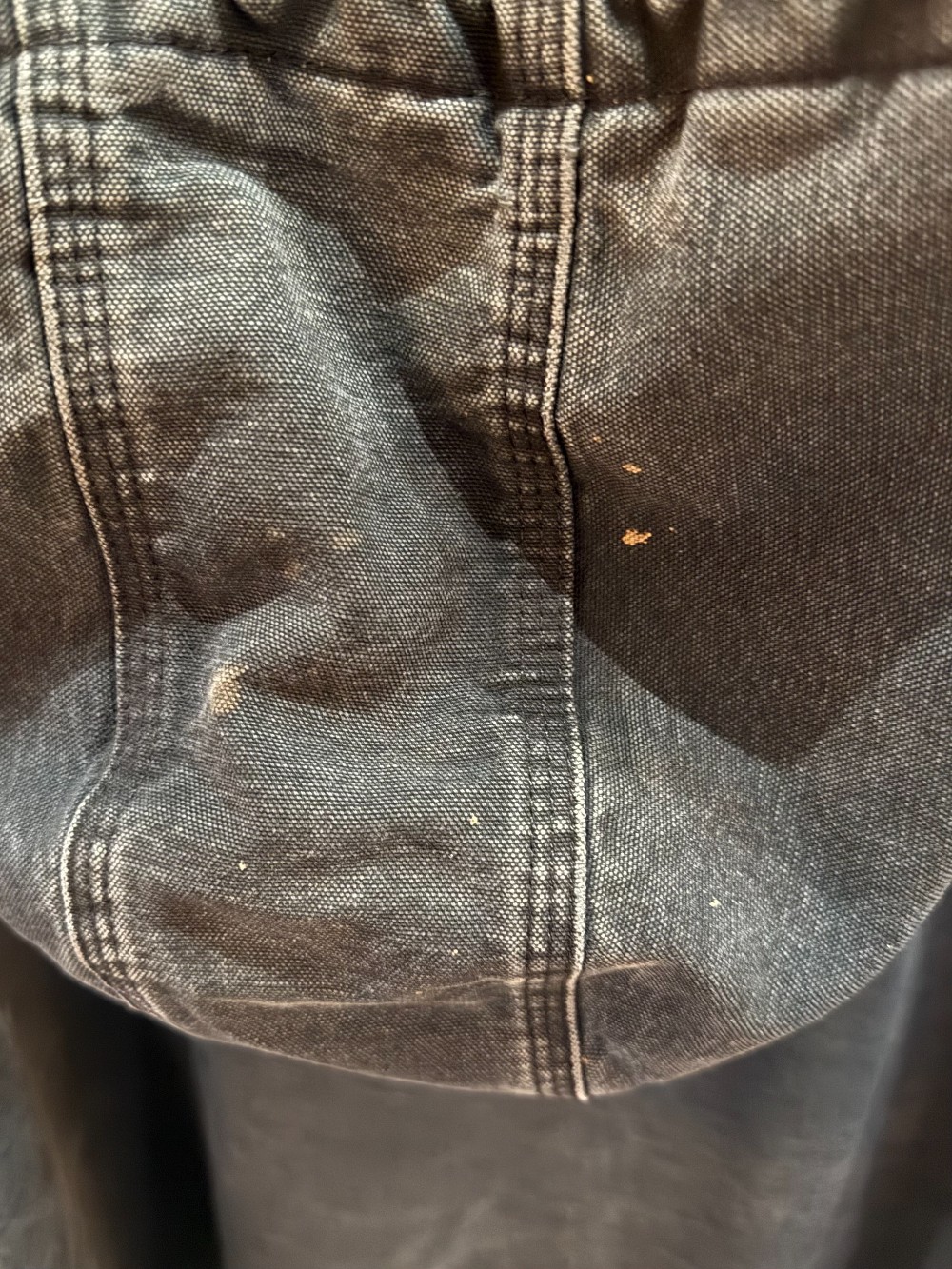 Y2K Carhartt Black Faded Carhartt Jacket - XL