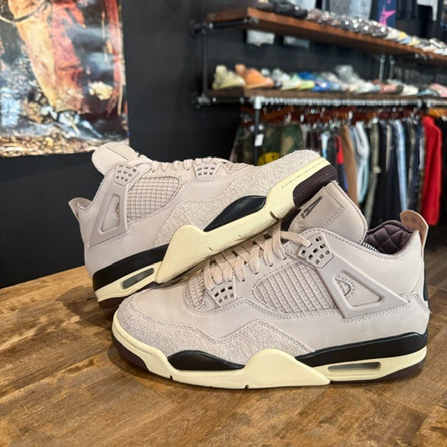 Jordan 4 Retro (W) A Ma Maniere Fossil Stone [No Box] - Size 11W