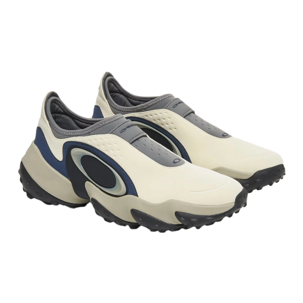 Oakley Golf Icon Spikeless Cream/Navy - Size 10