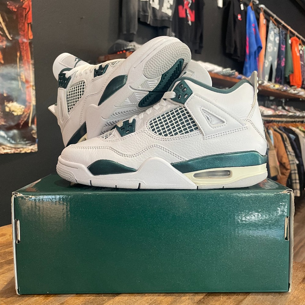 Jordan 4 Retro Oxidized Green - Size 5Y