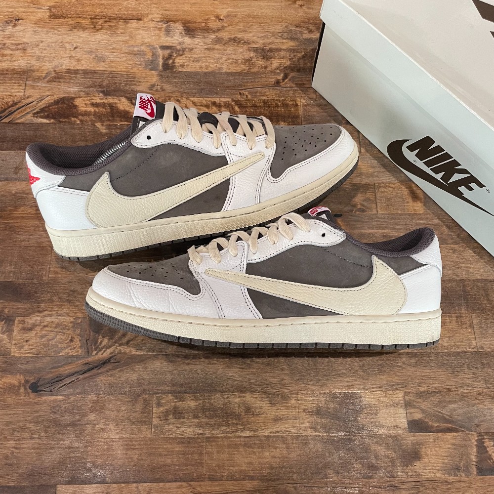 Travis Scott x Jordan 1 Retro Low OG Reverse Mocha - Size 12.5