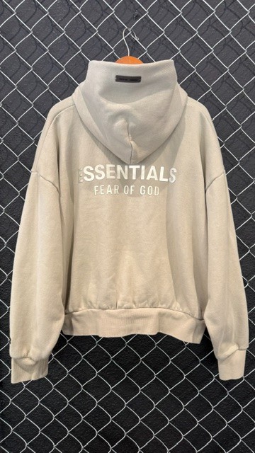 Fear of God Essentials Full Zip Hoodie - L