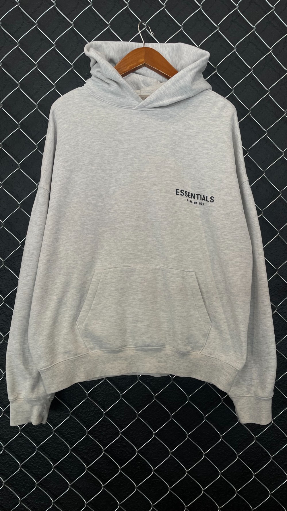 FOG Essentials Hoodie Light Heather Grey - M