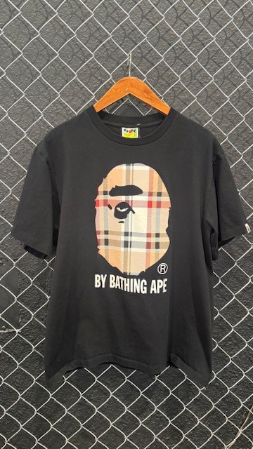 Bape Check by Bathing Ape Tee - L