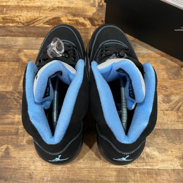 Jordan 5 Retro University Black University Blue - Size 11