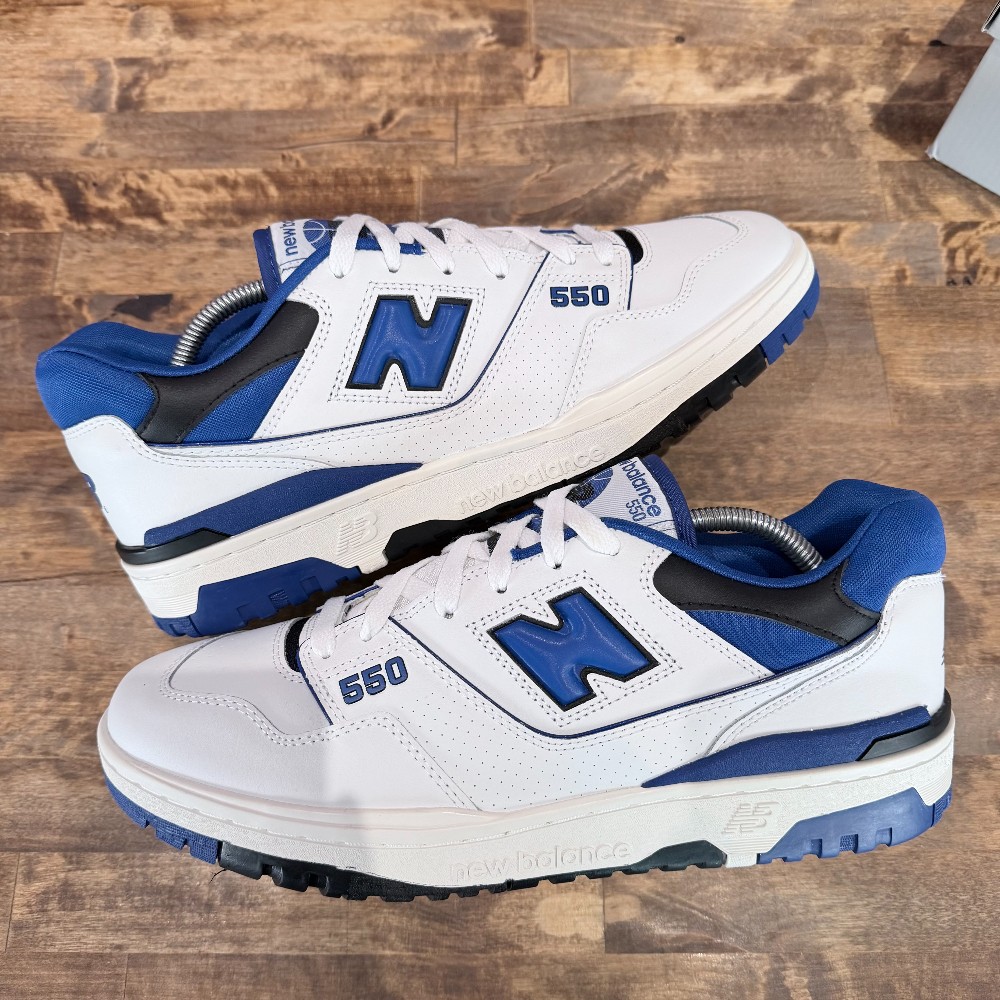 New Balance 550 White Blue (Replacement Box) - Size 12