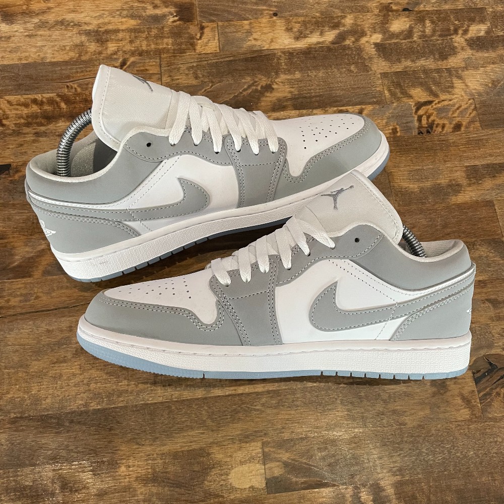 Jordan 1 Low Wolf Grey (Women' NO BOX) - Size 9.5W