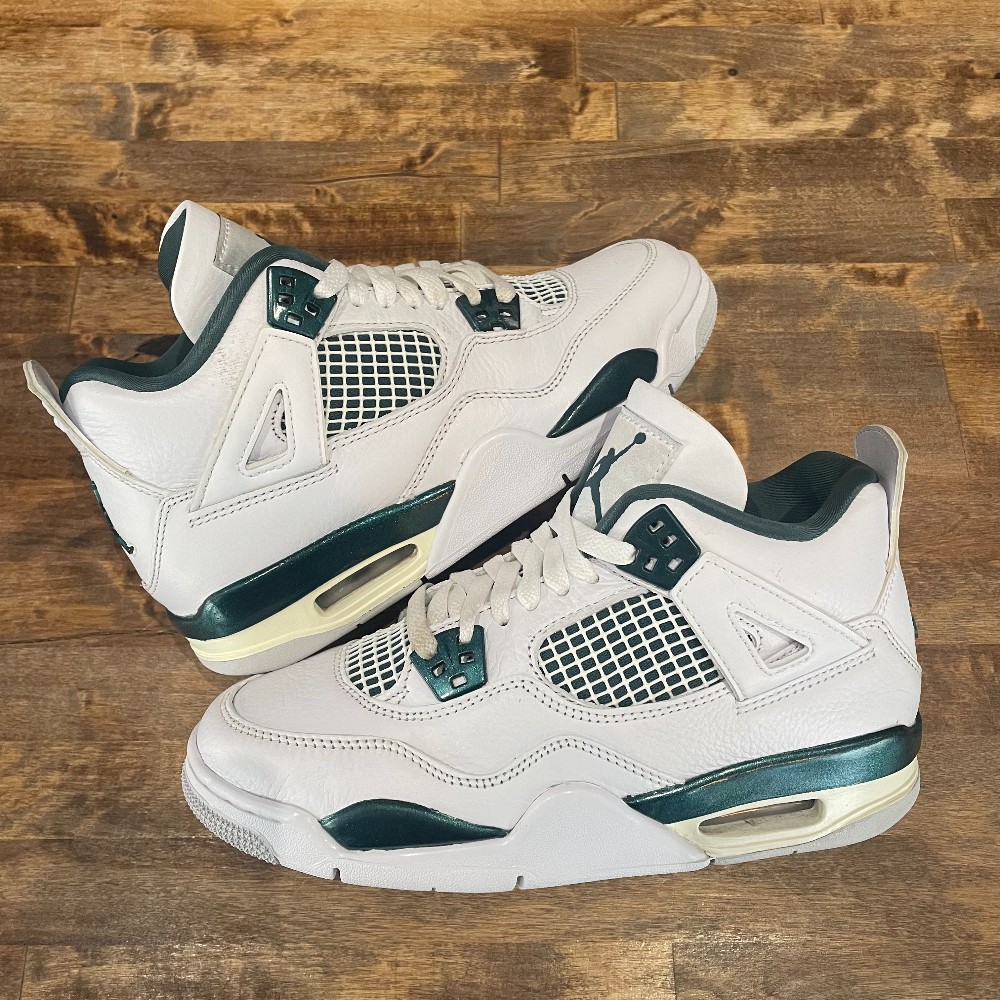 Jordan 4 Retro Oxidized Green - Size 5Y