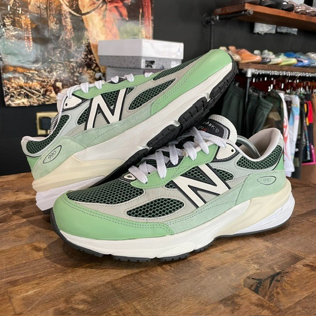 New Balance 990v6 MiUSA Avacado/Natural Mint (No Box) - Size 10