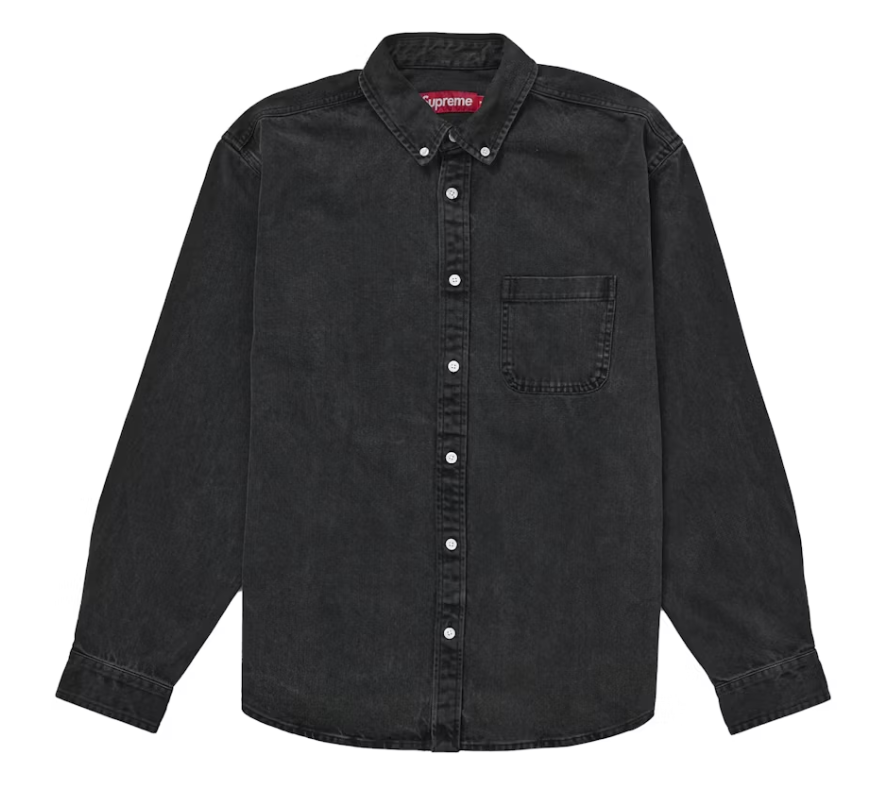 FW21 Supreme Applique Denim Shirt - M