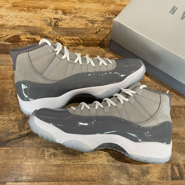 Jordan 11 Retro Cool Grey High - Size 10.5
