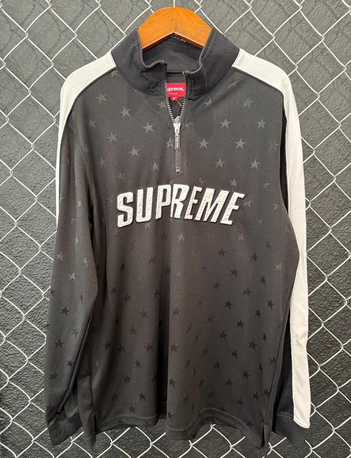 Supreme FW18 Track Half-Zip Pullover - M