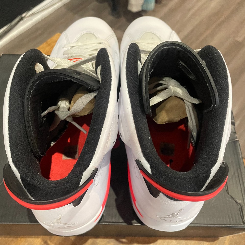 Jordan 6 Retro White Infrared (2014) - Size 10.5