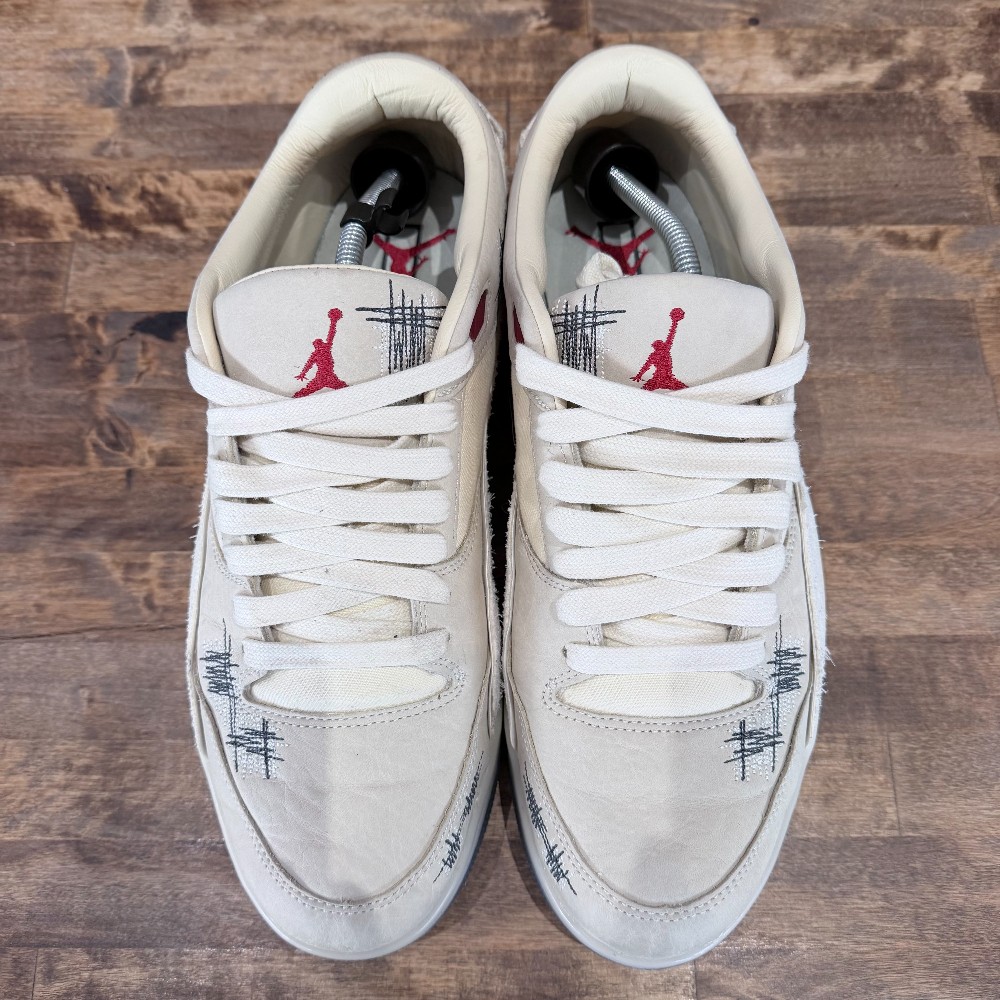 Who Decides War x Jordan Fight Court Coconut - Size 13