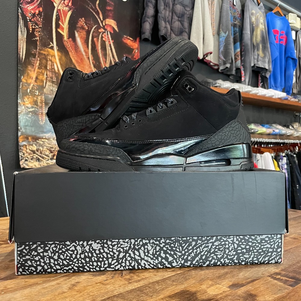 Jordan 3 Retro Black Cat - Size 12