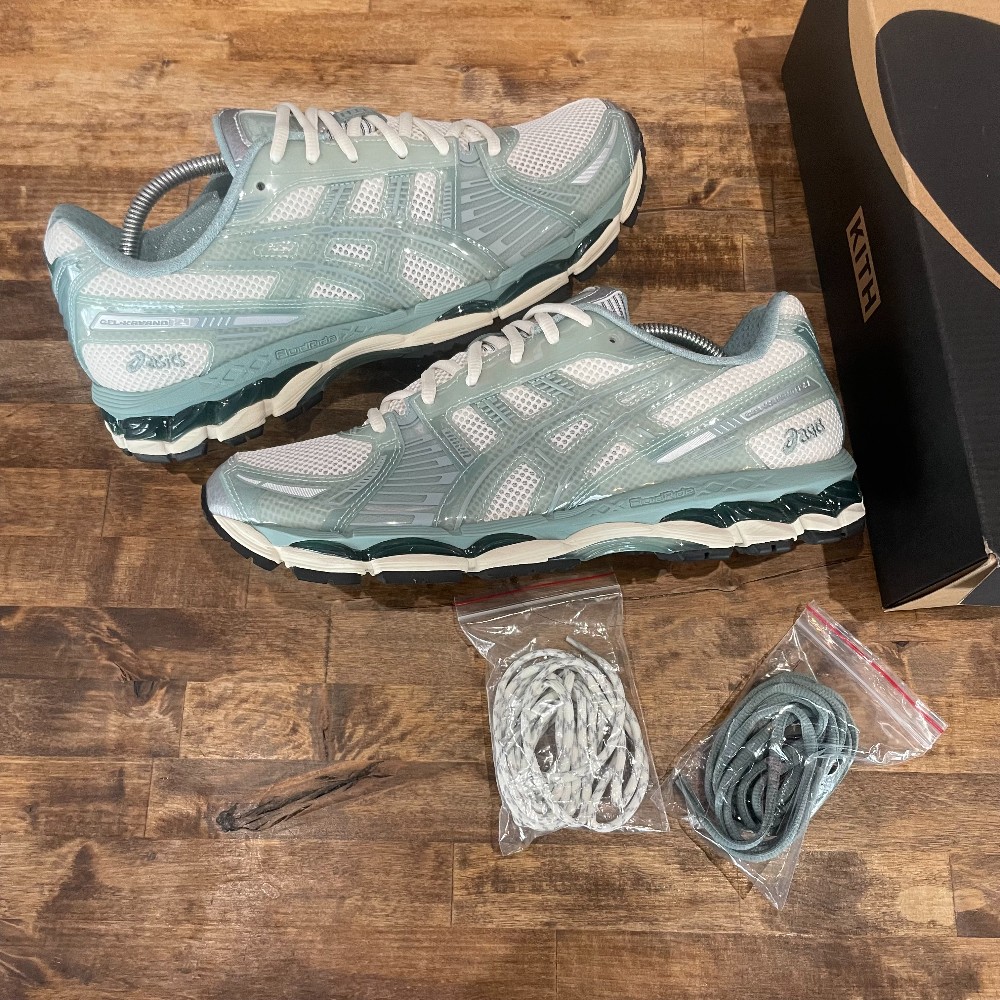 Asics Gel-Kayano 12.1 Kith Cream Sage - Size 10.5
