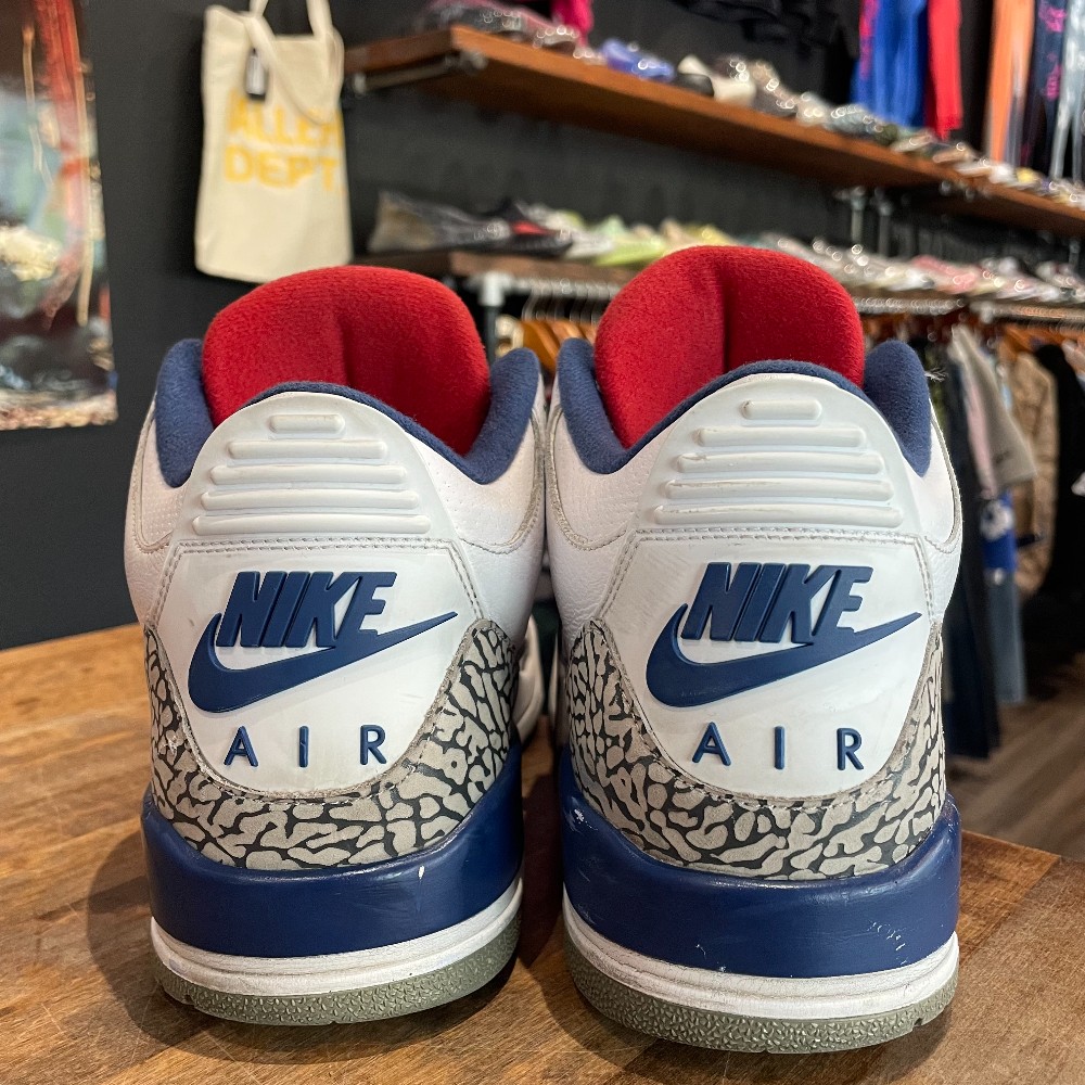Jordan 3 True Blue (2016) (No Box) - Size 9.5