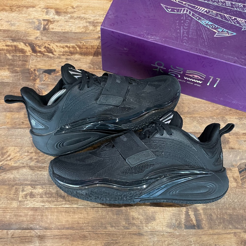 Anta Kai 1 Yin Triple Black - Size 9.5