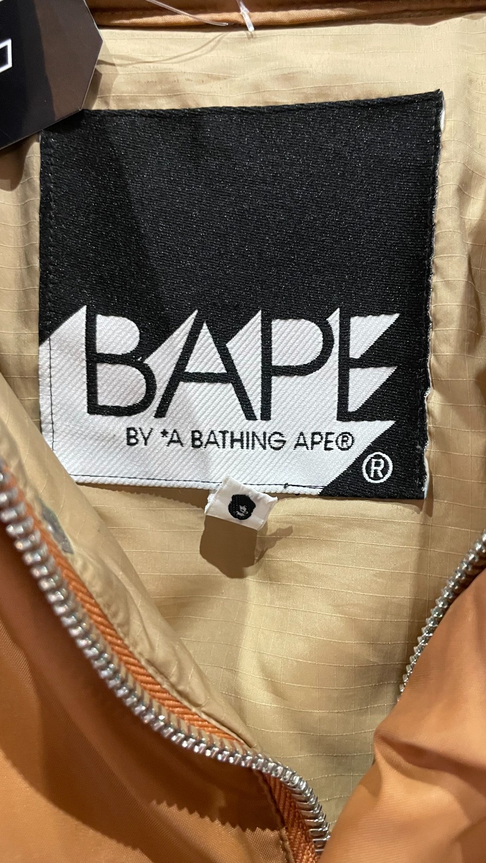 Bape Brown Puffer Jacket - M
