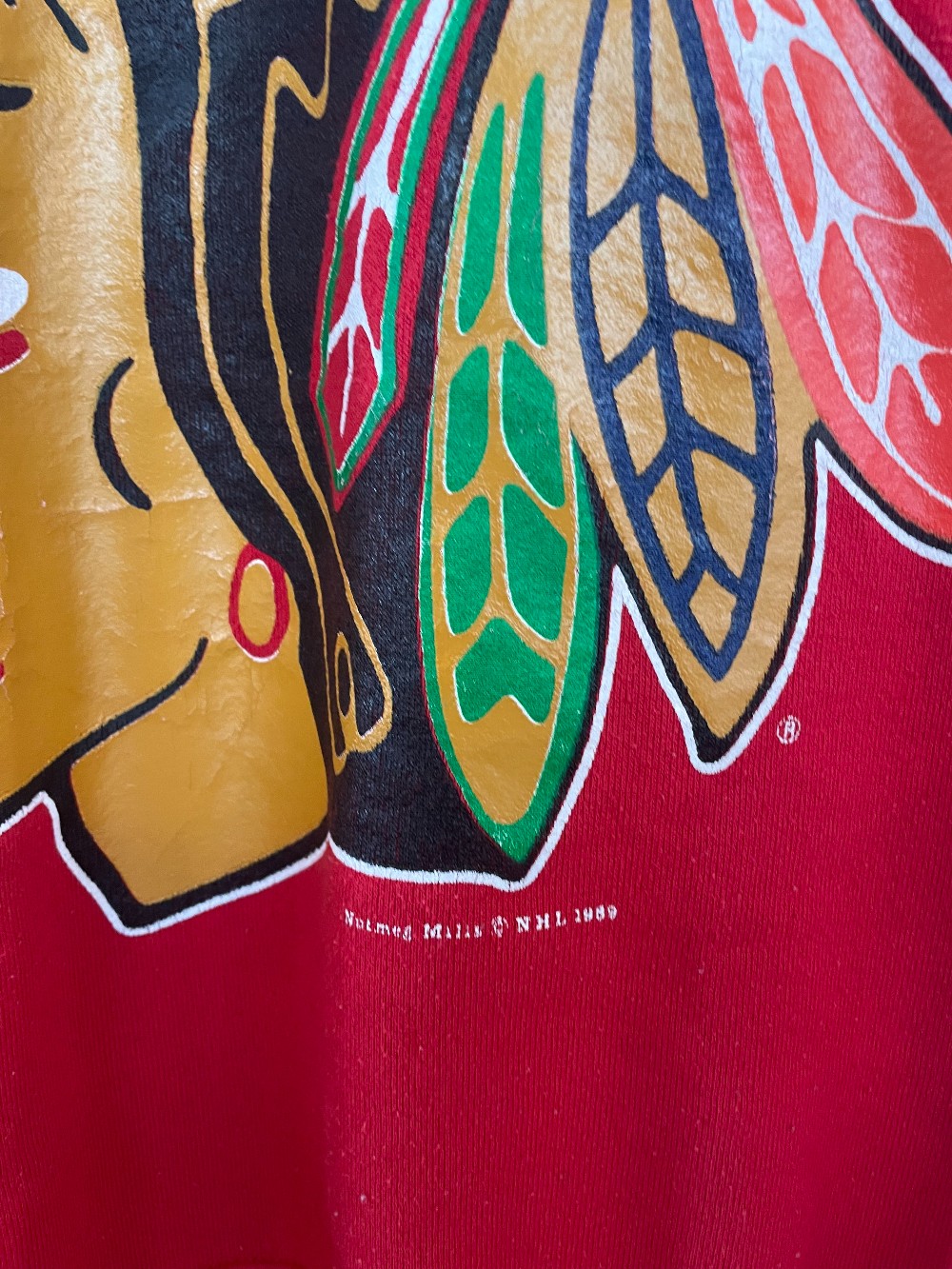 1989 Chicago Blackhawks Crewneck - L