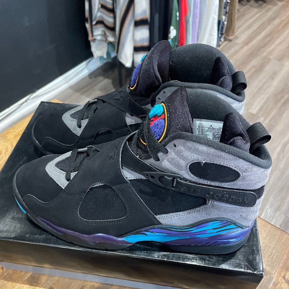 Jordan 8 Retro Aqua - Size 10.5