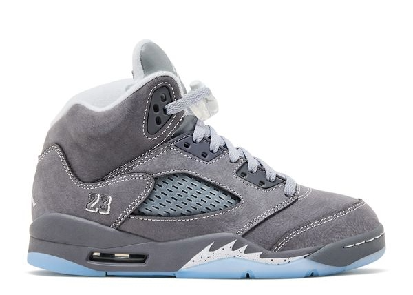 Jordan 5 Retro GS Wolf Grey - Size 6Y
