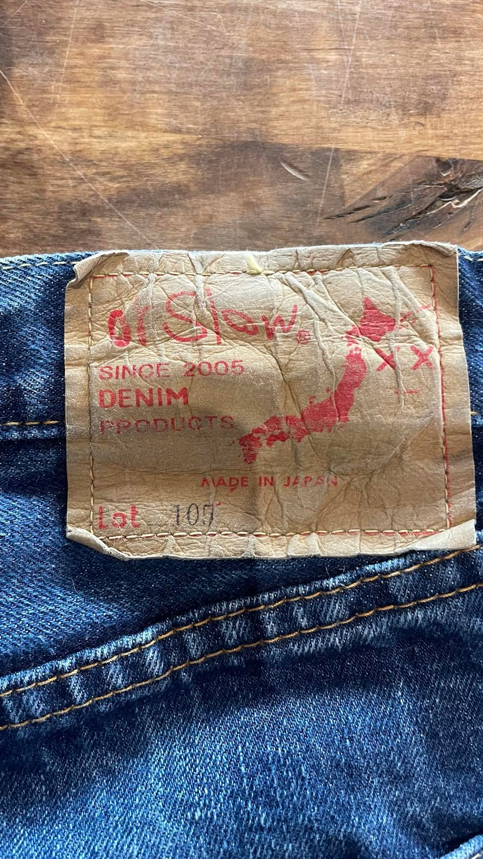 Orslow Japanese Denim Jeans - M