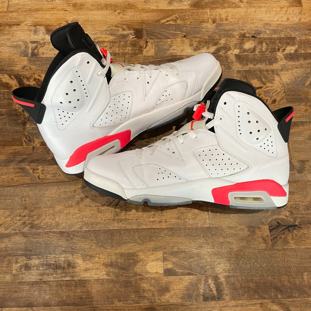 Jordan 6 Retro White Infrared (NO BOX) - Size 11.5