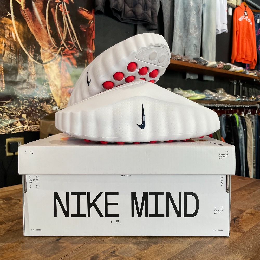 Nike Mind 001 White Speed Red - Size 10