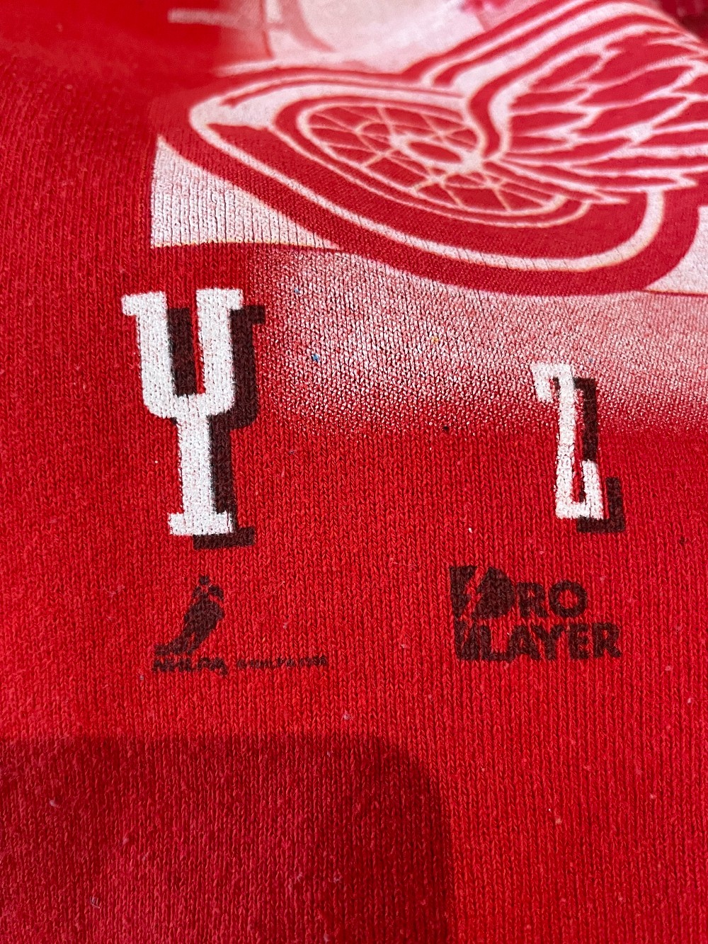 90s Detroit Red Wings Steve Yzerman Crewneck - Youth XL