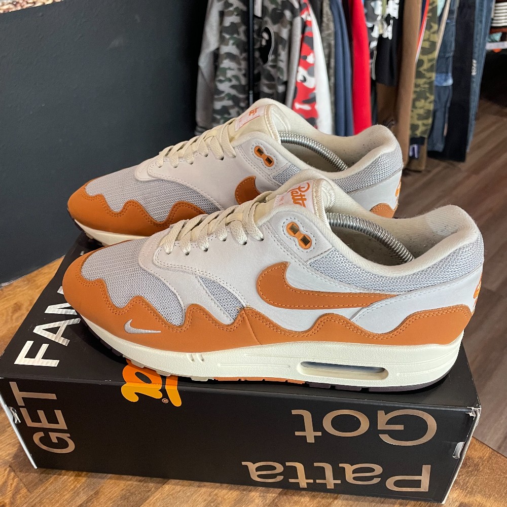 Nike Air Max 1 Patta Waves Monarch - Size 10.5