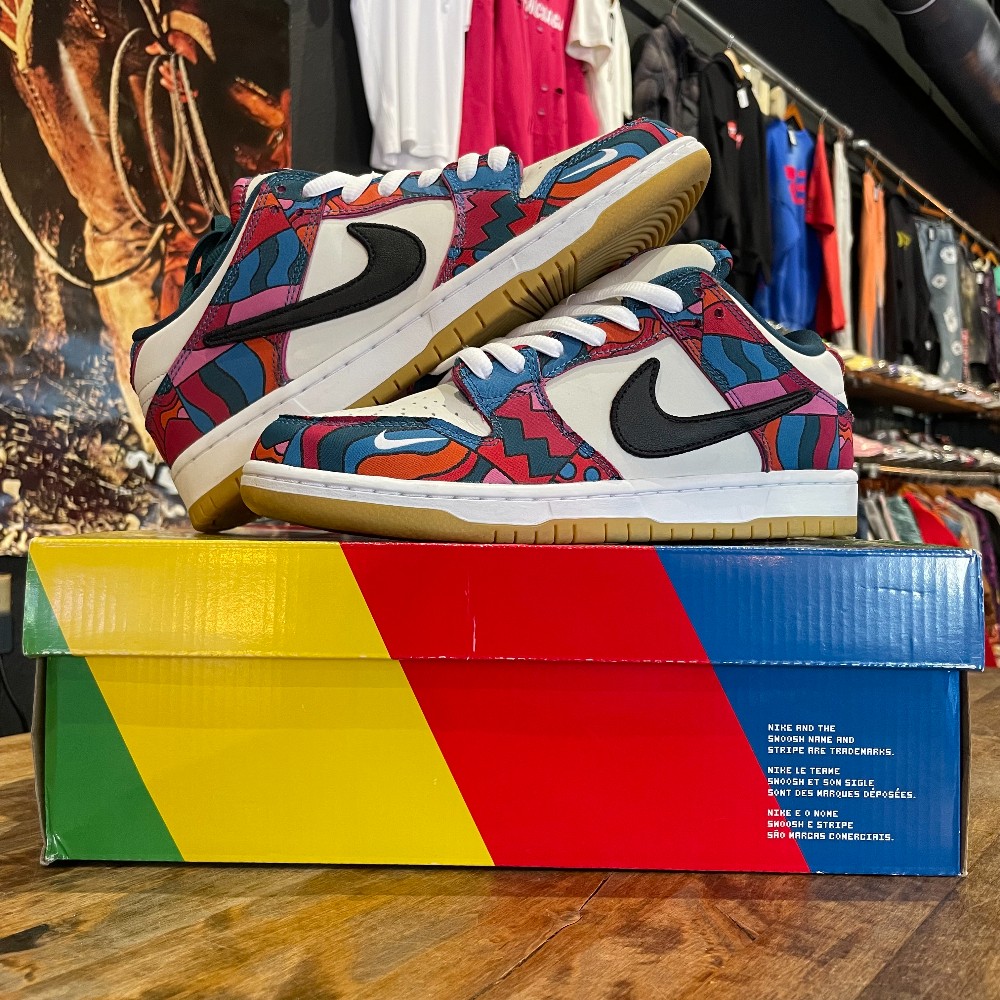Parra x Nike SB Dunk Low Abstract Art - Size 9.5