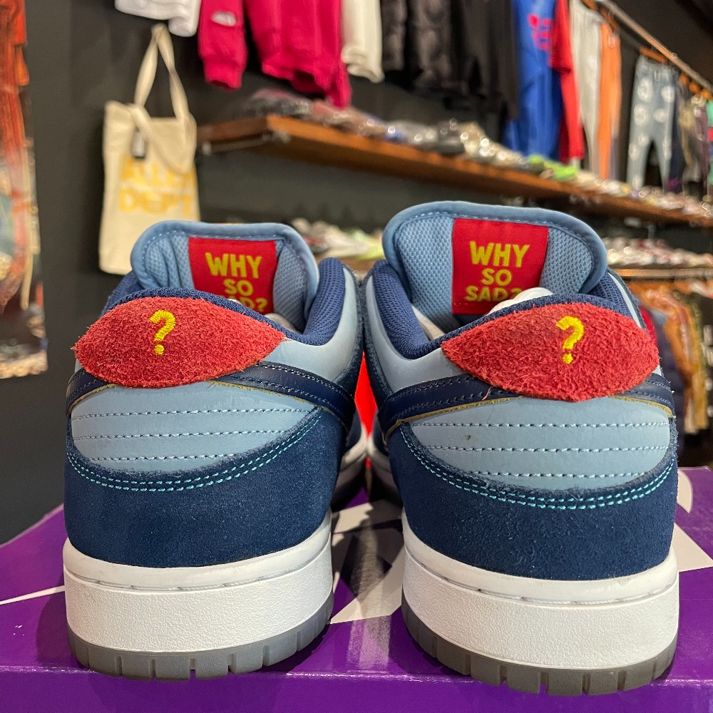 Nike SB Dunk Low Why So Sad - Size 10.5
