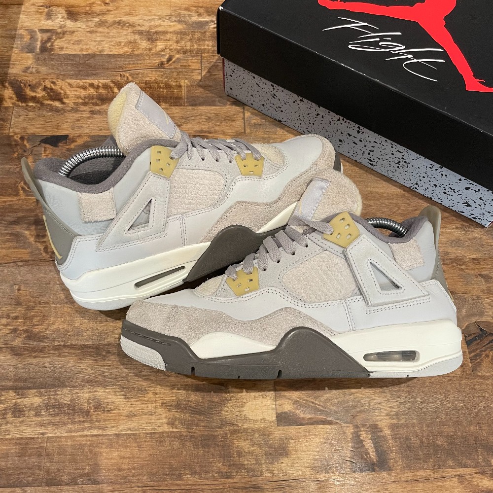 Jordan 4 Retro (GS) Craft Photon Dust - Size 7Y