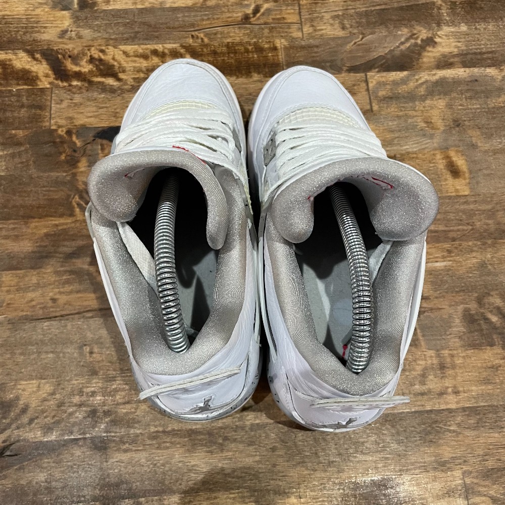 Jordan 4 Retro White Oreo (GS, NO BOX) - Size 5Y