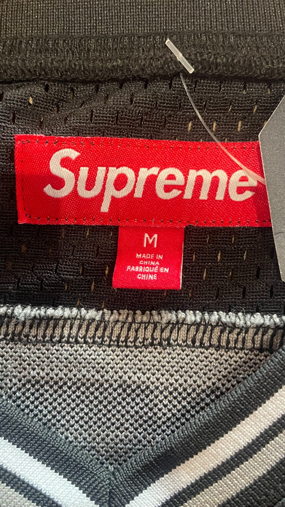 FW24 Supreme Jacquard Rib Jersey - M